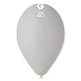 Globo 12" G110 Gris "Gris 070" 100pcs